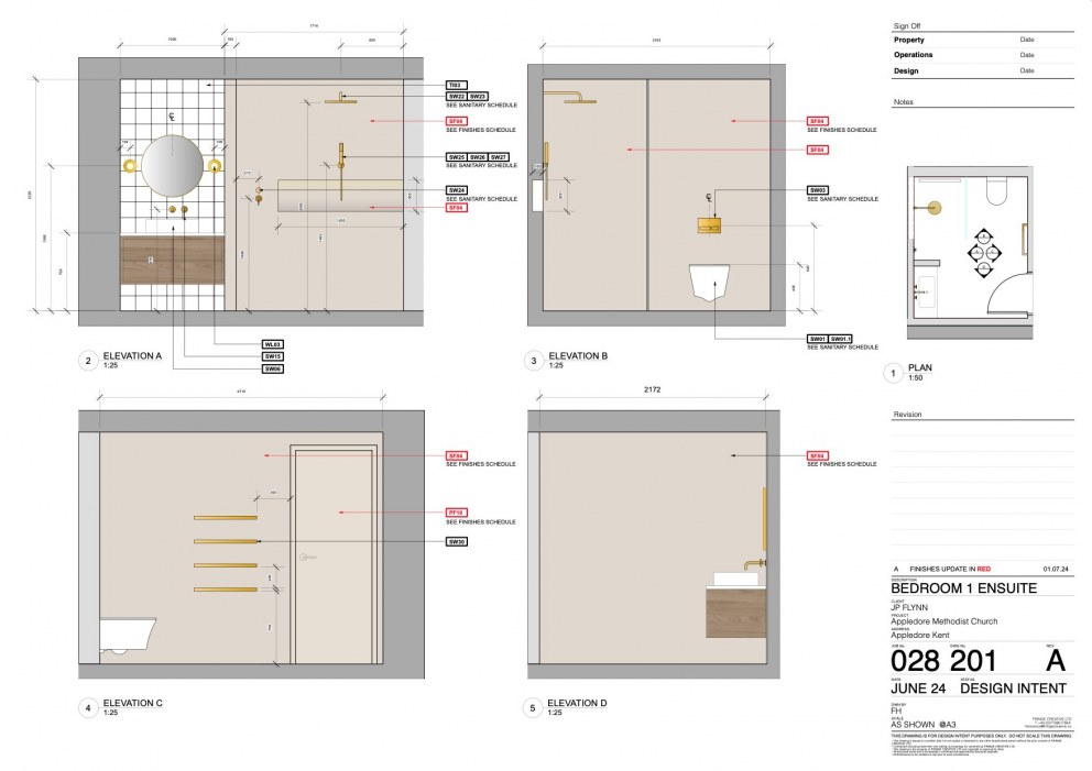 Appledore Methodist Church | Elevation Example | Interior Designers